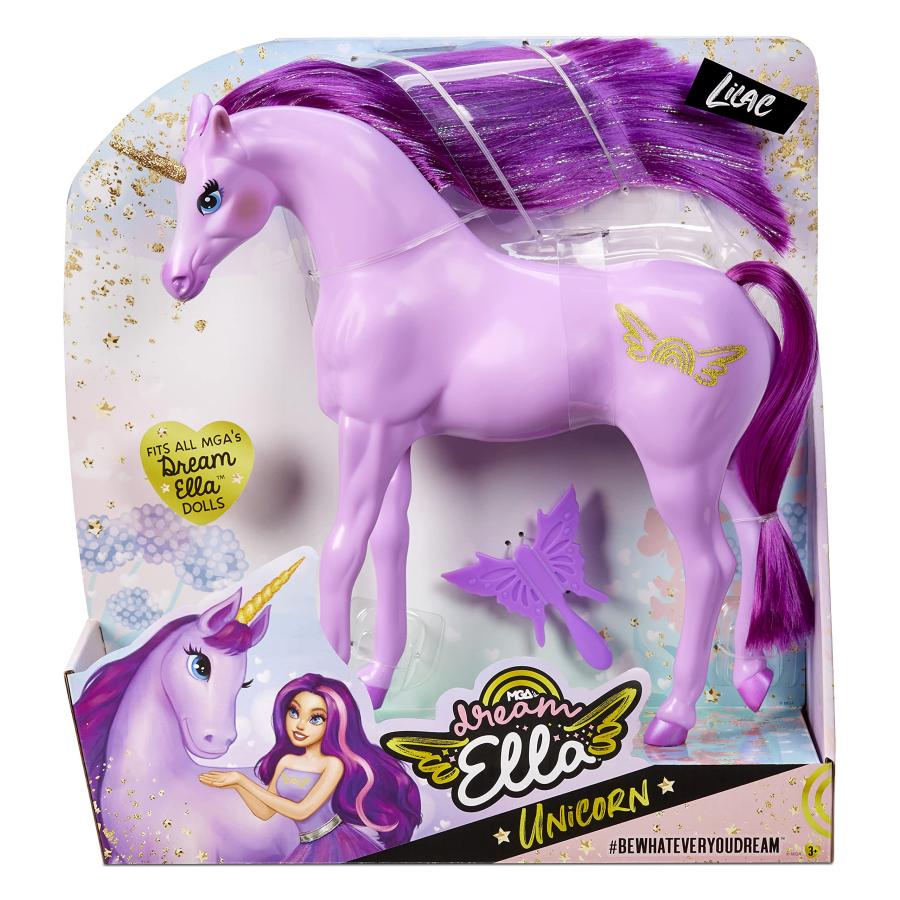 取り扱い店舗限定 MGA Entertainment Dream Ella Unicorn - Lilac | Purple Unicorn for Fashion Dolls，578550EUC並行輸入
