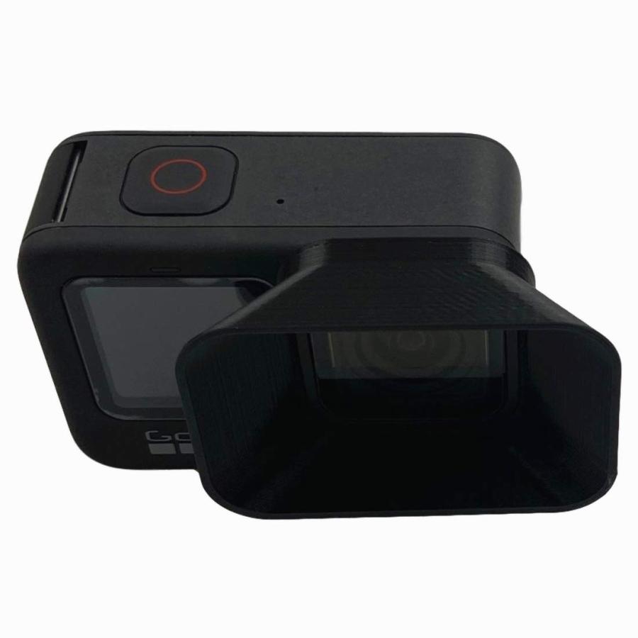 QKOO Lens Hood for GoPro Hero 5/6/7 Black - Hard Plastic Anti