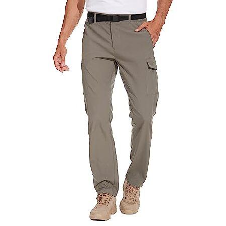 NATUVENIX Hiking Pants for Men, Lightweight Mens Travel Pants