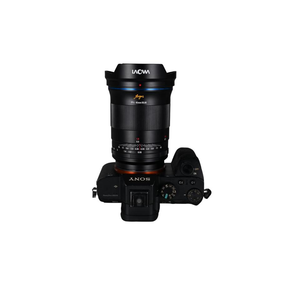専用 Venus Laowa Argus 45mm f/0.95 FF Large Aperture Lens for Sony E Mount Mirrorless Camera， Black