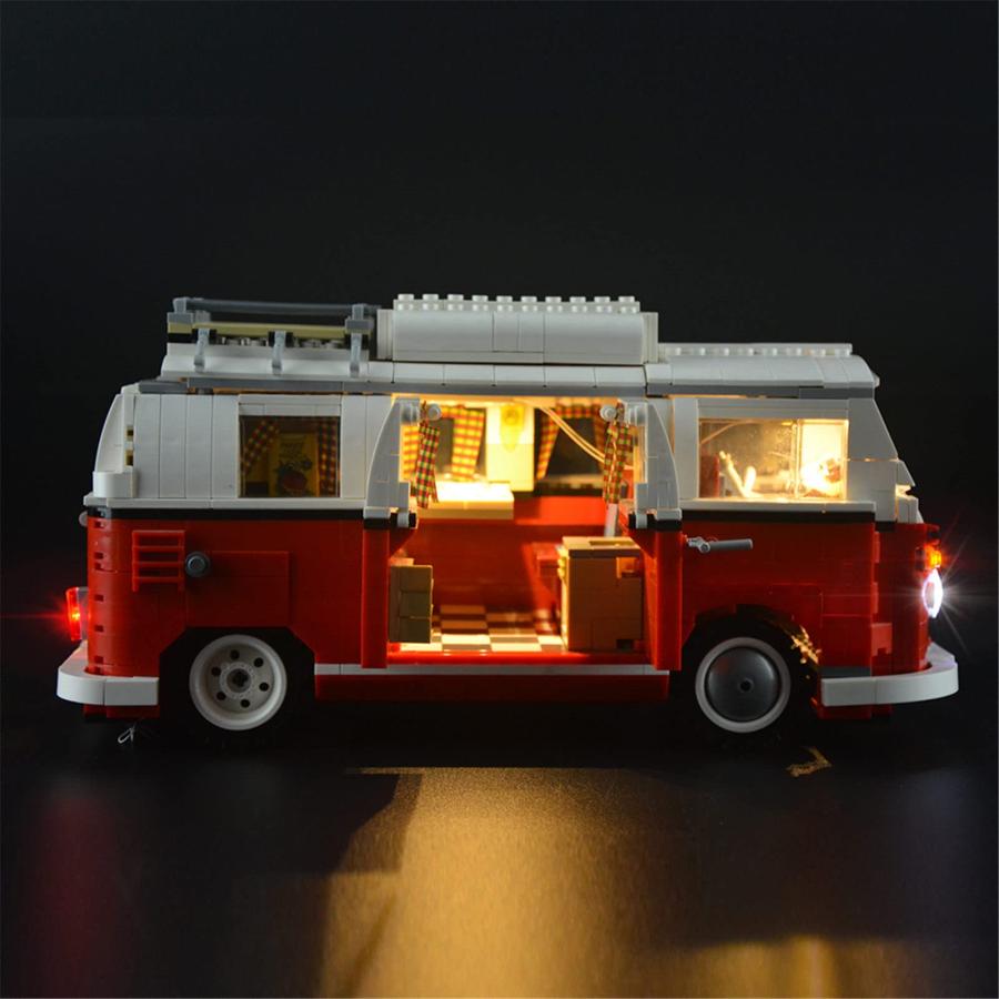 激安買い物サイト LIGHTAILING Led Lighting Kit for Lego- 10220 T1 Camper-Van Building Blocks Model - LED Light Set Compatible with Lego Model(Not Include Lego M並行輸入