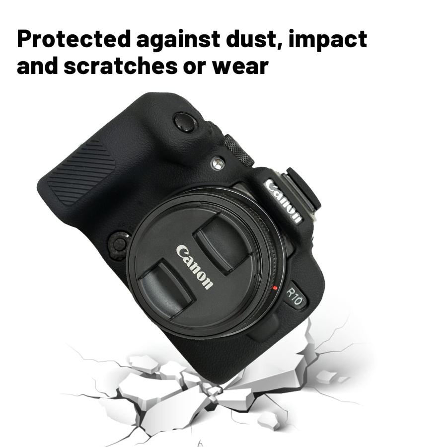 Easy Hood Camera Case for Canon EOS R10 Mirrorless Camera, Anti