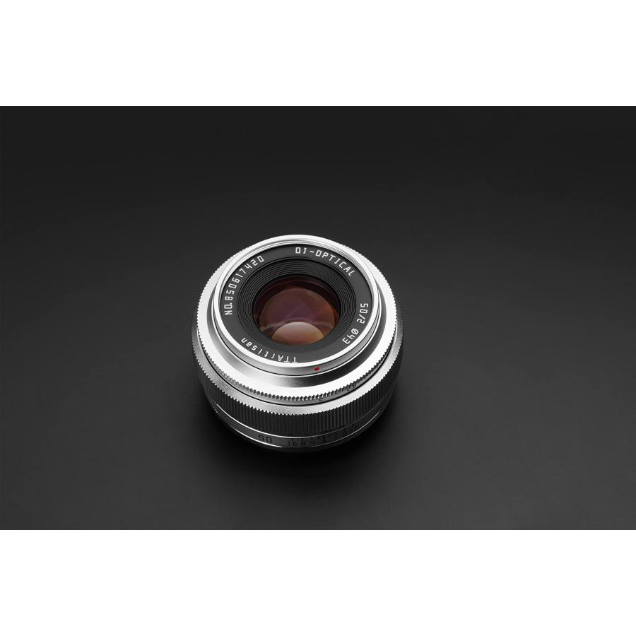 【予約販売品】 TTArtisan 50mm f2 フルフレーム マニュアルフォーカスカメラレンズ Zマウント用 Z5 Z6 Z7 Z6II Z7II Z9 Z50 ZFC Z30