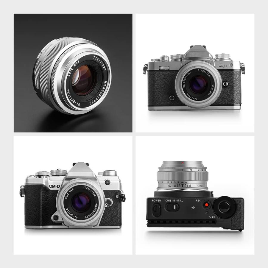 セールの定価 TTArtisan 50mm f2 フルフレーム マニュアルフォーカスカメラレンズ Lマウント用 Sigma:FP/FPL Leica:T TL TL2 CL SL SL2 Panasonic:S1 S1M S1R S1RM S1H S1K S5