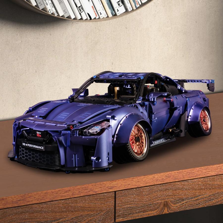 新作マット・カーペット ZYLEGEN GTR スーパースポーツカー MOC ビルディングブロックキット 組み立ておもちゃ 1:10スケール レースカー(2389個)並行輸入 【J2410085417】(12597円)