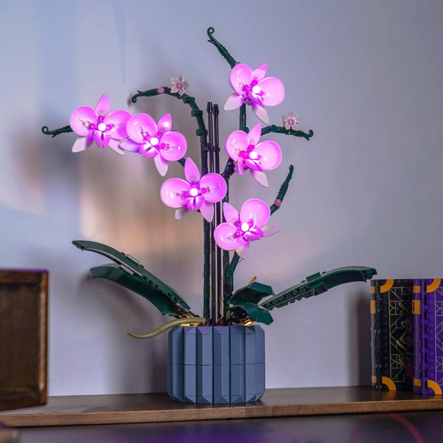 最大80％オフ BrickBling LED Lighting for Lego Orchid Flowers; Creative Light Kit Compatible with Lego 10311， Great Gift for Adults並行輸入