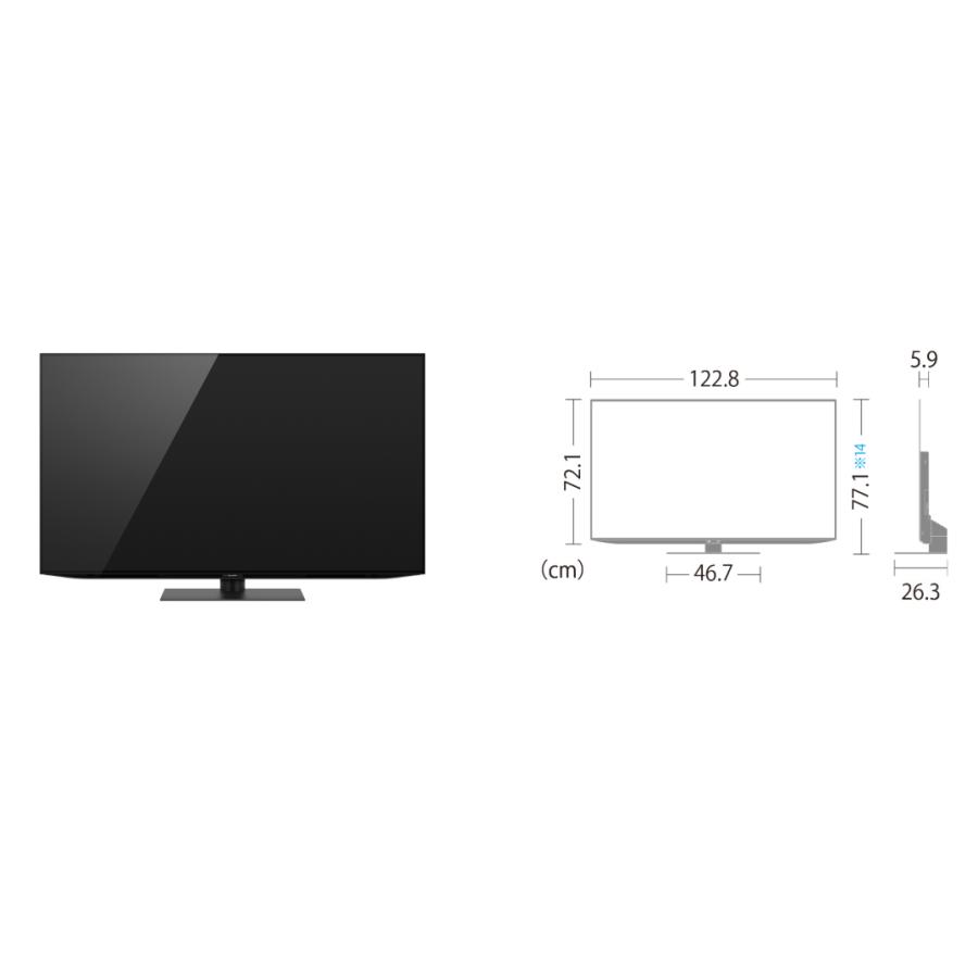 AQUOS OLED 即納 シャープ 有機ELテレビ 55インチ 4T-C55DQ2 : カホー