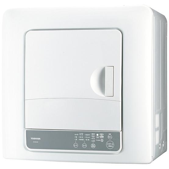 衣類乾燥機　東芝6kg TOSHIBA（東芝） 衣類乾燥機 6kg ED-60A4-W ピュアホワイト : カホー