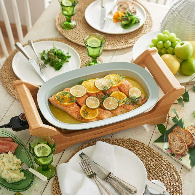 在庫限り ラドンナ Toffy オーバルグリルプレート K-GP1-PA ペールアクア【M】 Toffy 即納・在庫限り ラドンナ オーバルグリルプレート K-GP1-PA