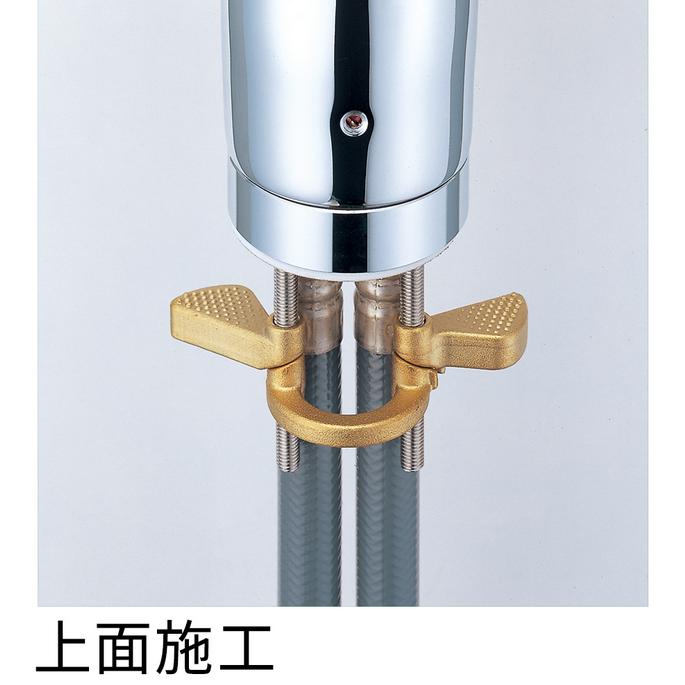SANEI サンエイ シングルワンホール混合栓 一般地用 K87110TJV-13 お
