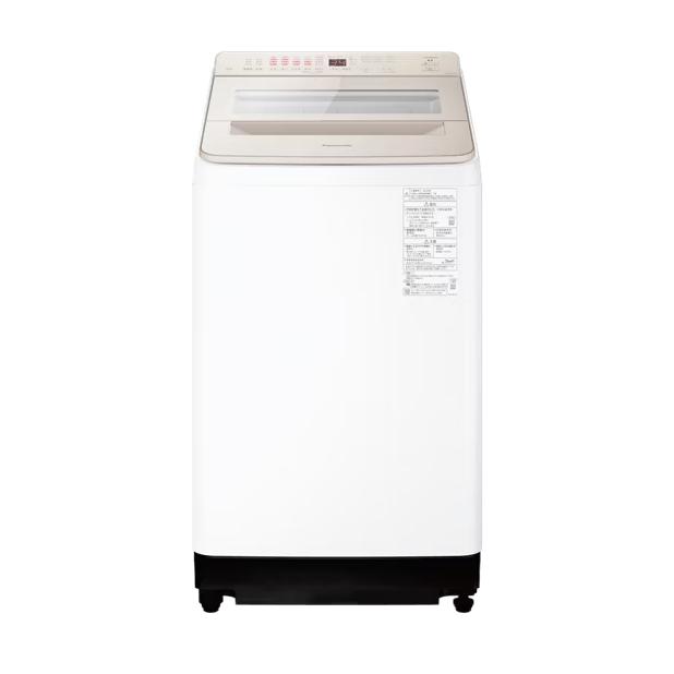 パナソニック タテ型全自動洗濯機 NA-FA10K5-N シャンパン 洗濯・脱水10kg 槽・風乾燥：化繊2kgの画像