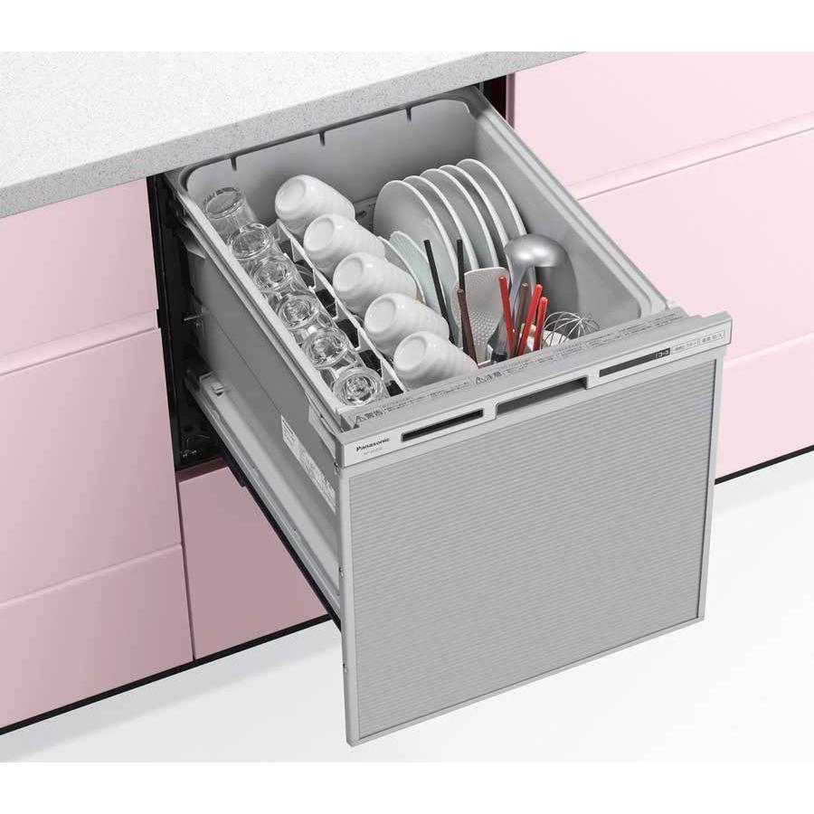 最大15%OFFクーポン パナソニック ビルトイン 激安の 食器洗い乾燥機 ドアパネル型 NP-45VS9S ミドルタイプ