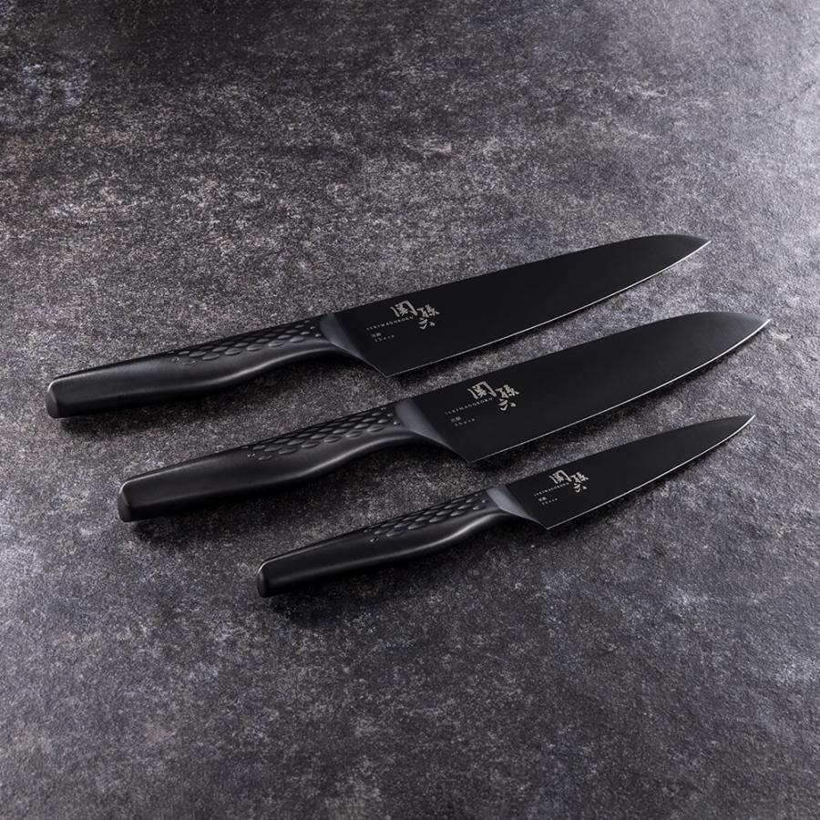 関孫六 匠創 - 漆黒 シェフナイフ 180mm 貝印 : 貝印公式オンライン