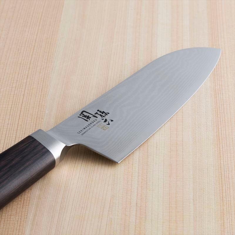 貝印 包丁 三徳包丁 三徳 関孫六 ダマスカス 165mm ギフト