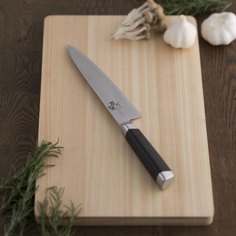 貝印 包丁 牛刀 名入れ 関孫六 ダマスカス 180mm 実用的 ラッピング