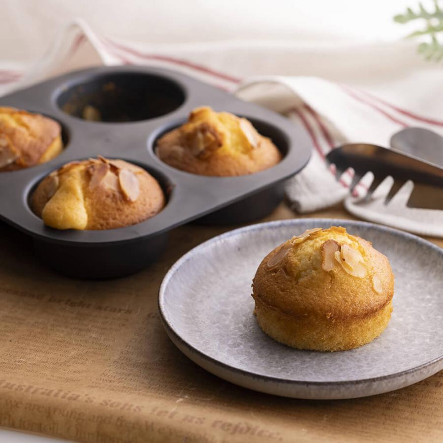 Bakish マルチ焼型マフィン（4個取） 貝印 LCP樹脂 : 貝印公式