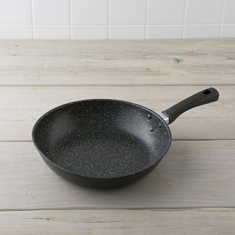未使用　貝印　O.E.C　 フライパン　中華鍋　28 cm (ふた付)　IH対応 o.e.c. 中華鍋28cm(ふた付) | 貝印公式オンラインストア