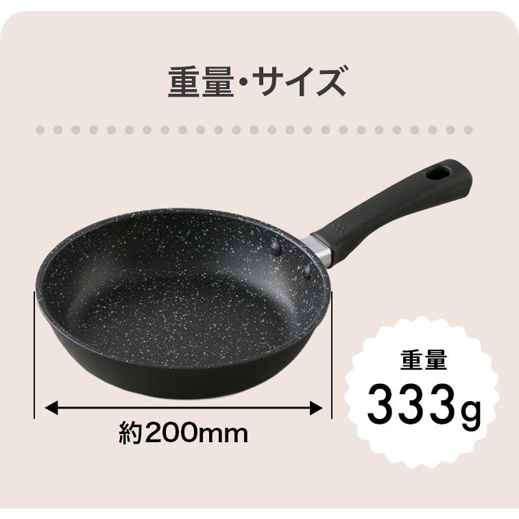 フライパン 20cm ガス 軽い 貝印 アルミ おすすめ | 貝印 | 01