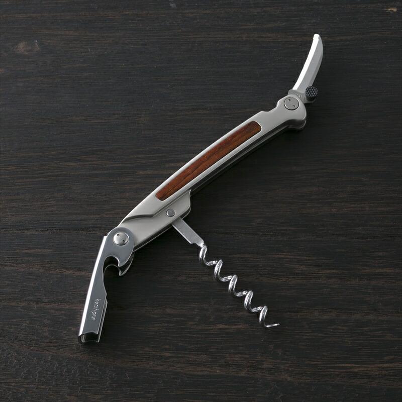 貝印 Kershaw ソムリエナイフ (ウッド・インレイ) メール便 [M便 1/1