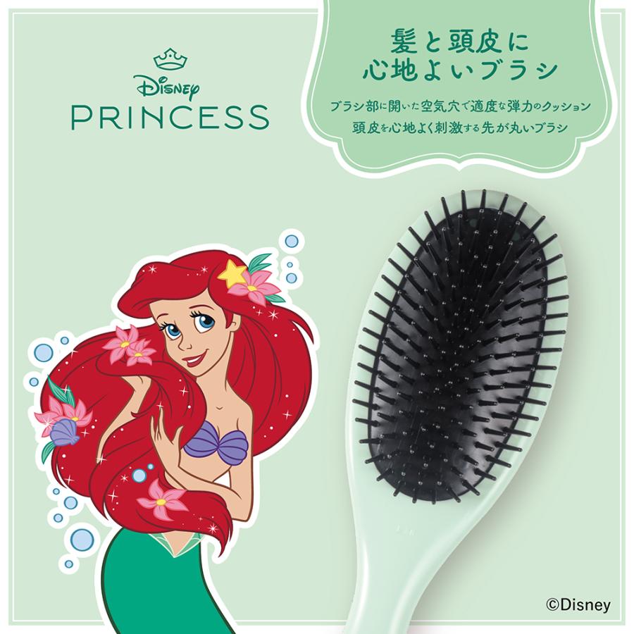数量限定】 ポリヘアブラシL ディズニープリンセス アリエル | 貝印