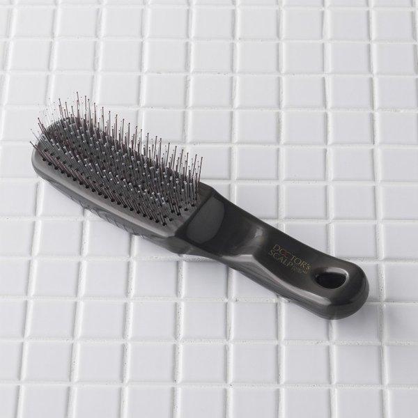 貝印 DOCTOR'S SCALP ドクターズスカルプヘアケアブラシ (ブラック