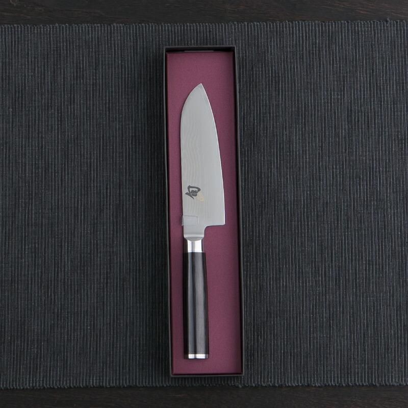 旬 Classic 三徳 135mm |貝印 旬Shun 公式ショップ ダマスカス 包丁 料理包丁 万能包丁 三徳包丁  両刃 送料無料 高級 日本製 ステンレス製 ギフト 母の日の画像