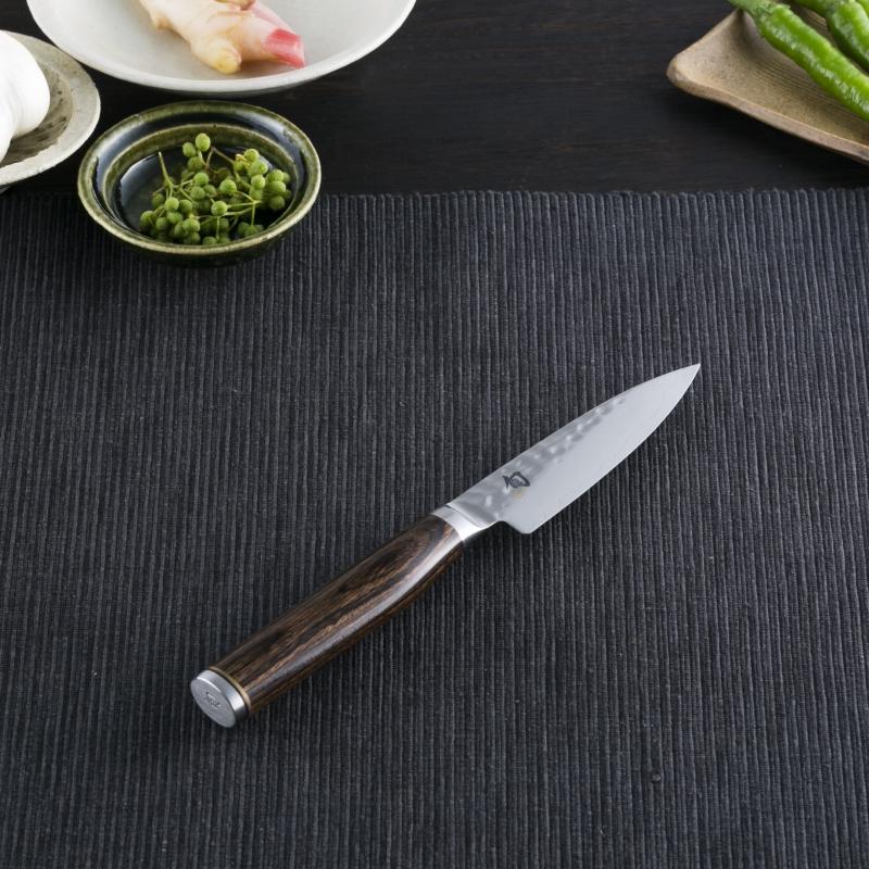 旬 Premier パーリング 100mm 貝印 包丁 SHUN VG-MAX ダマスカス材