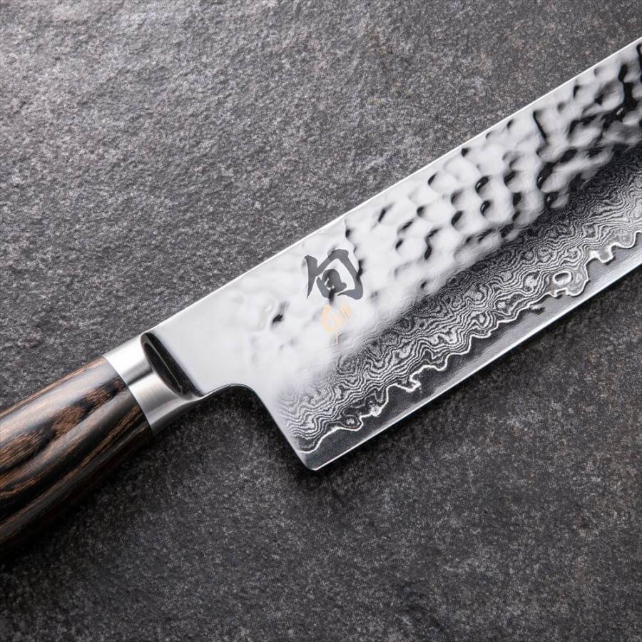 旬 Premier 菜切 135mm 貝印 包丁 SHUN VG-MAX ダマスカス材 ギフト