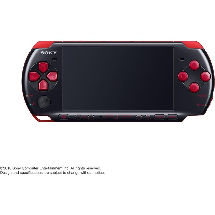 PSP「プレイステーション・ポータブル」バリューパック ブラック/レッド(PSPJ-30017)メーカー生産終了