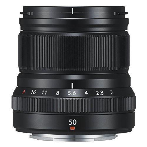 FUJIFILM 単焦点中望遠レンズ XF50mmF2 R WR B ブラック