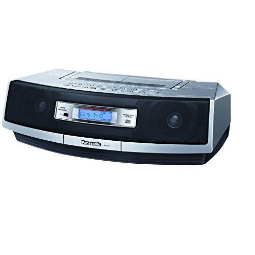 パナソニック CDラジオカセット シルバー RX-ED57-S