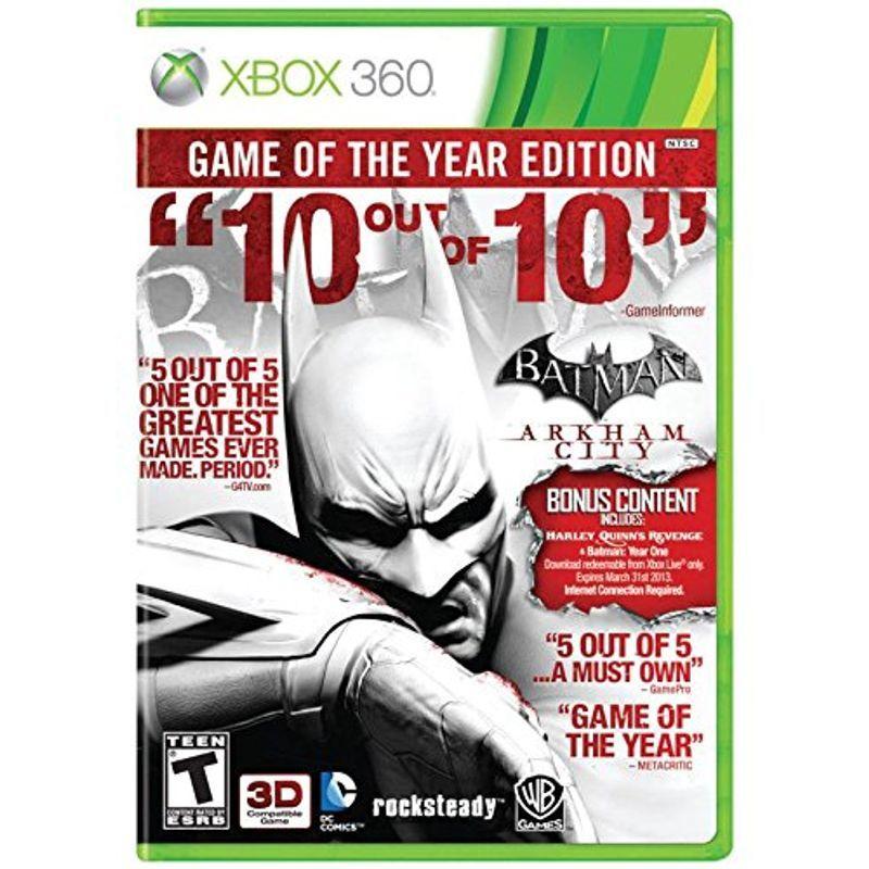 魅了 与え Batman: Arkham City Game of the Year Edition 輸入版 - Xbox360 kirbyretire.itjoes.ca kirbyretire.itjoes.ca
