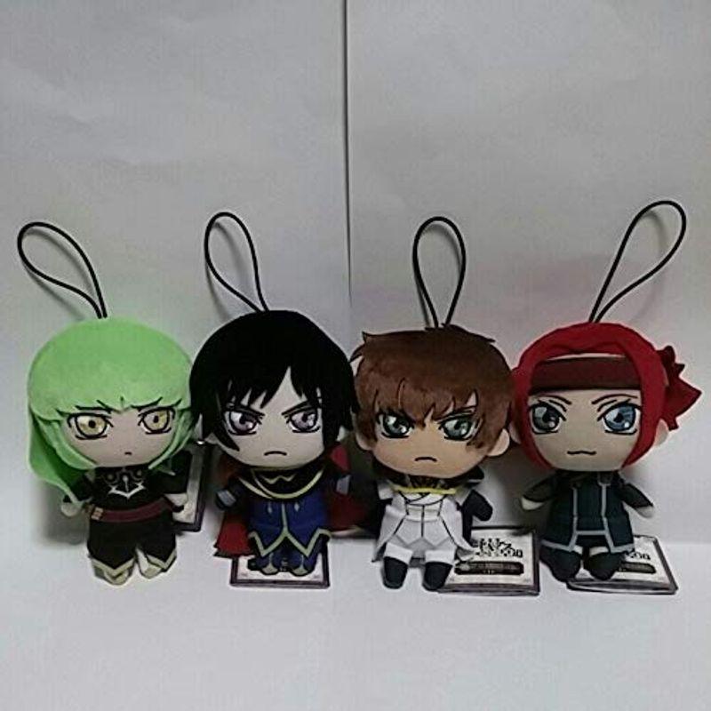 バーゲンで コードギアス 反逆のルルーシュ 皇道 ぬいぐるみ The Legend Of Geass 全4種 検 枢木スザク C C 紅月カレン 映 Materialworldblog Com