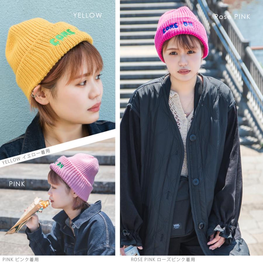 カラフル ニット帽子 レディース メンズ ニットキャップ ワッチ ターン