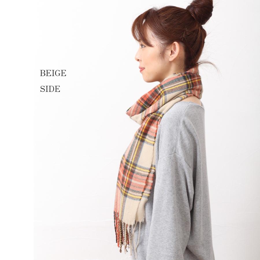 チェック マフラー メンズ レディース ストール 赤 レッド グレー 黒 ブラック ベージュ スーツ かわいい 防寒 暖かい 通学 通勤 学生 St 033 Kaiatta カイアッタ 通販 Yahoo ショッピング