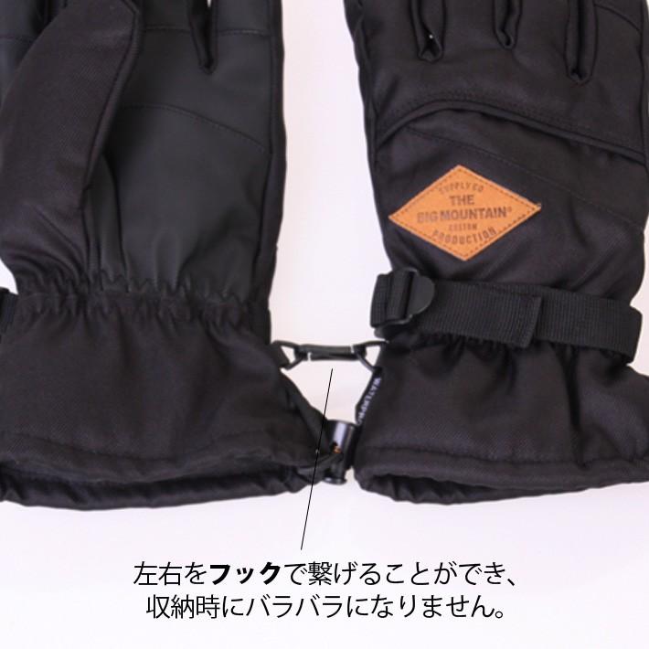 防水 スキー手袋 メンズ 五本指 スキーグローブ スノーボード スノボ