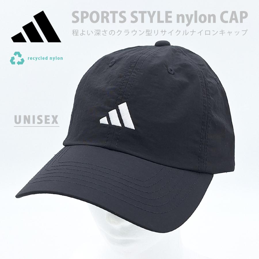 adidas（アディダス） リサイクルナイロン 洗える キャップ 帽子