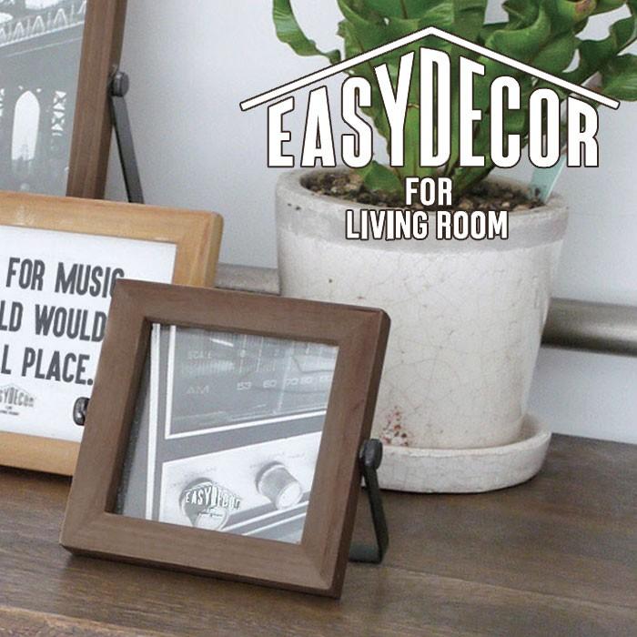 Easy Decor フォトフレーム スクエア 写真立て 額縁 フレーム 飾り オシャレ 写真フレーム Easy Decor A107 v 補聴器専門店 快聴生活 通販 Yahoo ショッピング