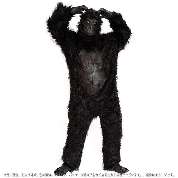 ゴリラ 着ぐるみ コスプレ Gorilla 動物 衣装 リアル 大人用 ハロウィン アニマル