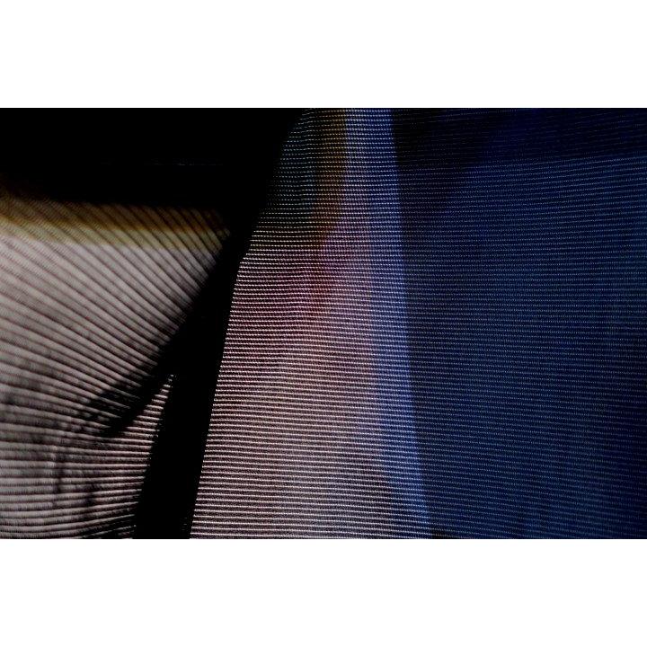 【夏の洗える絽】本格染め抜き紋仕上げ【女性用クイーンサイズ】洗える黒紋付の駒絽単衣 袴用 裄69丈109К新品 弓道・能楽・武道家向 拾の画像