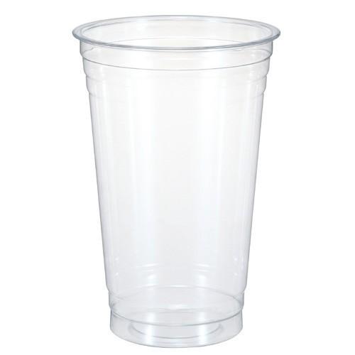 プラスチックカップ 20オンスPETカップ(HTB2092)(92口径)  φ92×147mm(630ml)  入数 : 600 プラカップ 使い捨て 店舗用 イベント パーティーの画像
