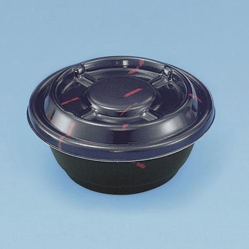 めん重(黒うるし)仕掛ける | 麺容れもの 300入 キッチン、日用品、文具-使い捨て弁当箱、紙バック-弁当箱、水筒