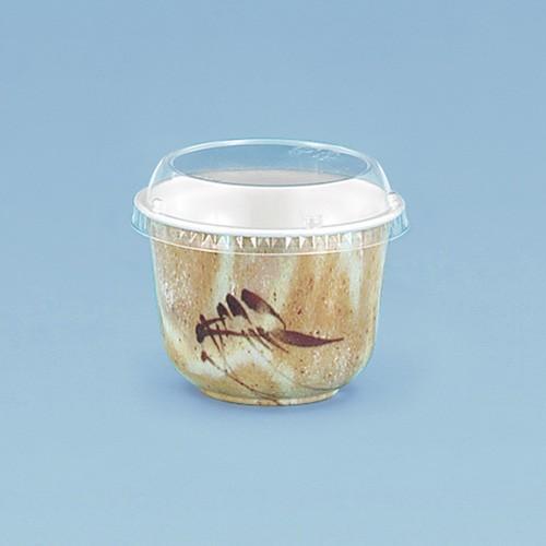 S373 水指 『廣州窯』『花草紋』『塗蓋』 共箱 茶道具 茶道具 水指