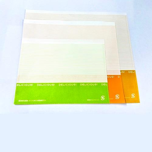 惣菜袋(M)デリシャス 4000枚入り| 耐油袋 スナック・揚げ物容器 4000入 業務用 包材 食品 紙袋 平袋 耐油平袋 フライ袋 テイクアウト