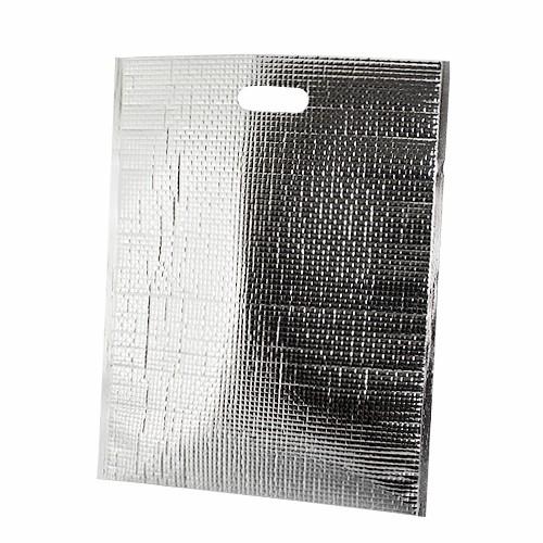 保冷袋 ユニクールパック 取っ手穴・テープ付 平袋L 400入 業務用 大容量 まとめ買い 保冷バッグ 保冷バック 冷凍食品 冷蔵食品 アイス