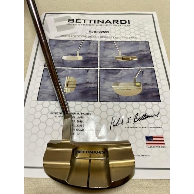 BETTINARDI ベティナルディ JM30 プロトタイプ303SS 1DEGREE BETTINARDI ベティナルディ JM30 プロトタイプ303SS 1DEGREE