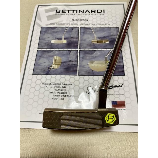 BETTINARDI ベティナルディ JM30 プロトタイプ303SS 1DEGREE BETTINARDI ベティナルディ JM30 プロトタイプ303SS 1DEGREE