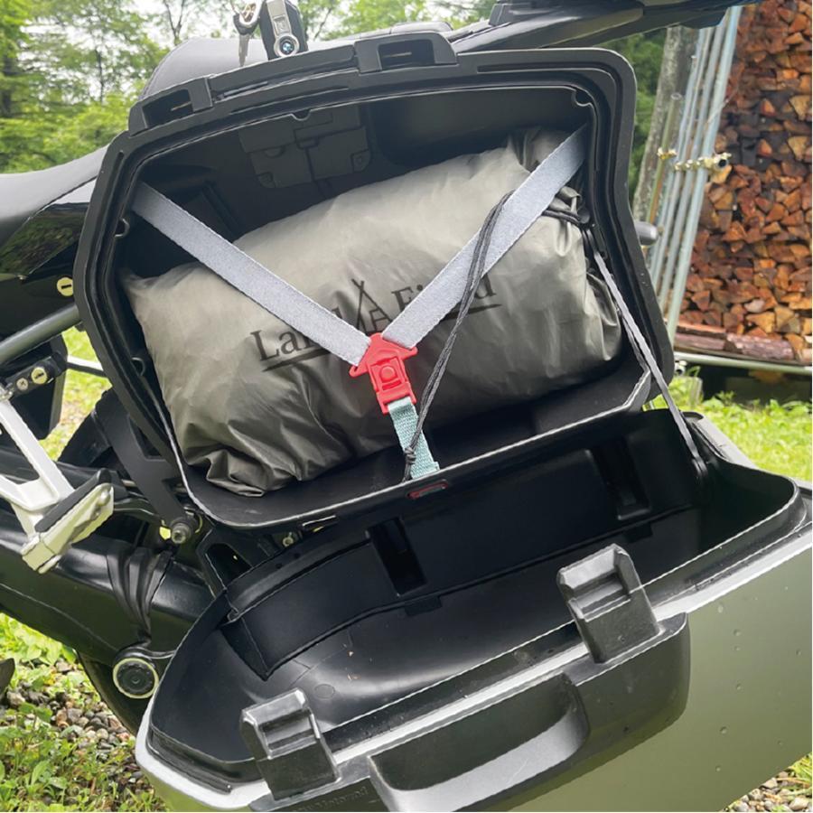 LANDFIELD ツーリングテント バイクテント 耐水圧 3000mm 手軽に