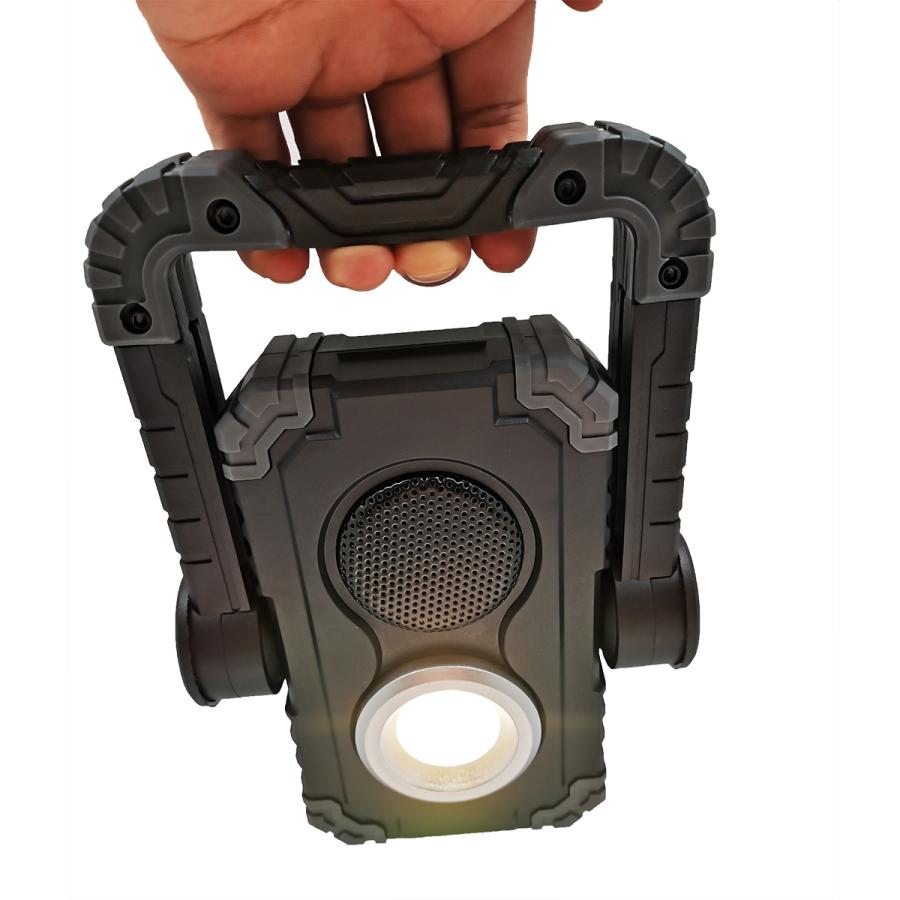 最強配送対応】縦型 スピーカー ライト IP44 ワーク Bluetooth 内蔵