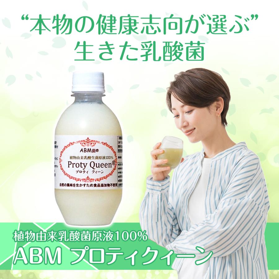 スーパー乳酸菌 ABMプロティクイーン300g 植物由来乳酸菌 生菌原液100